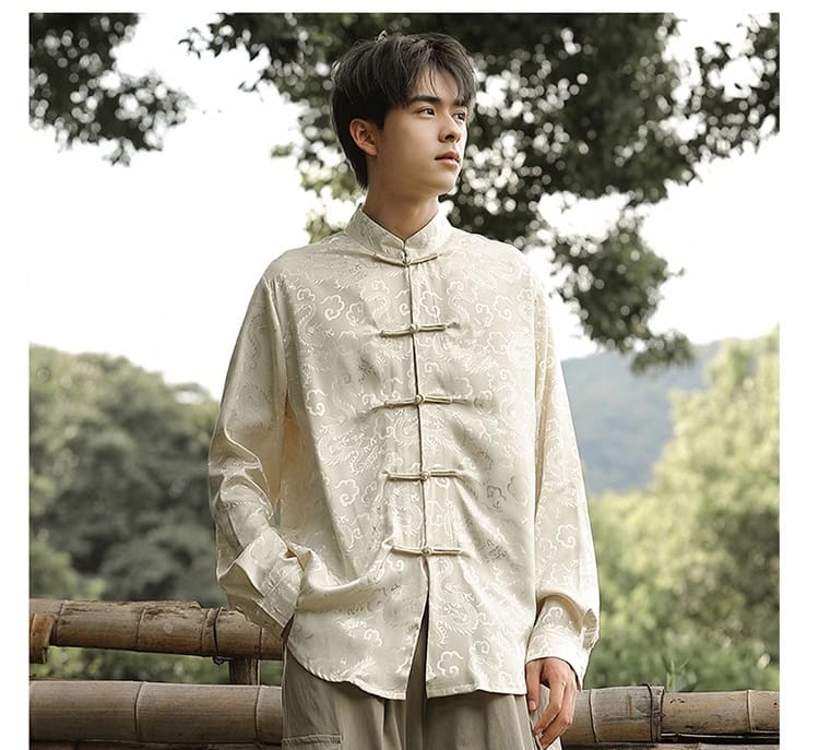 メンズの中国民族衣装