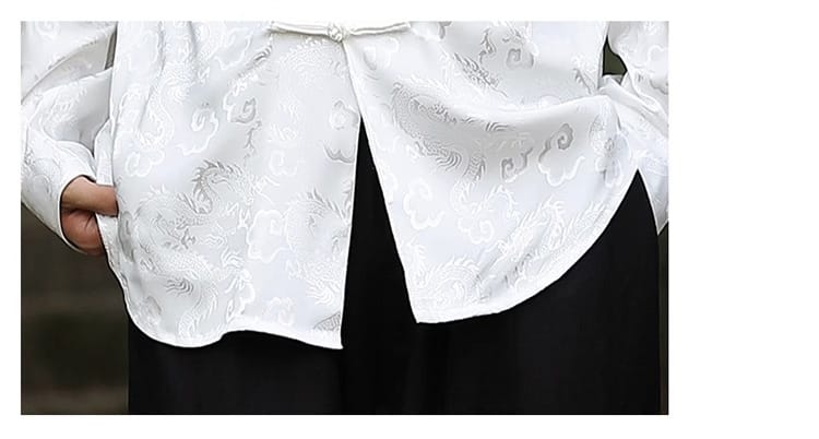 男性用のチャイナシャツ