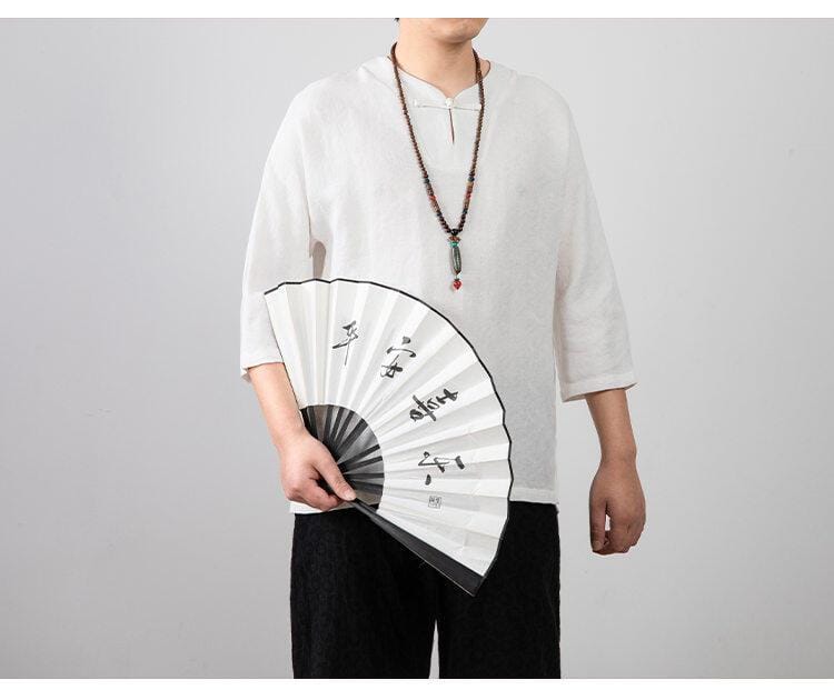 メンズの漢服Tシャツ