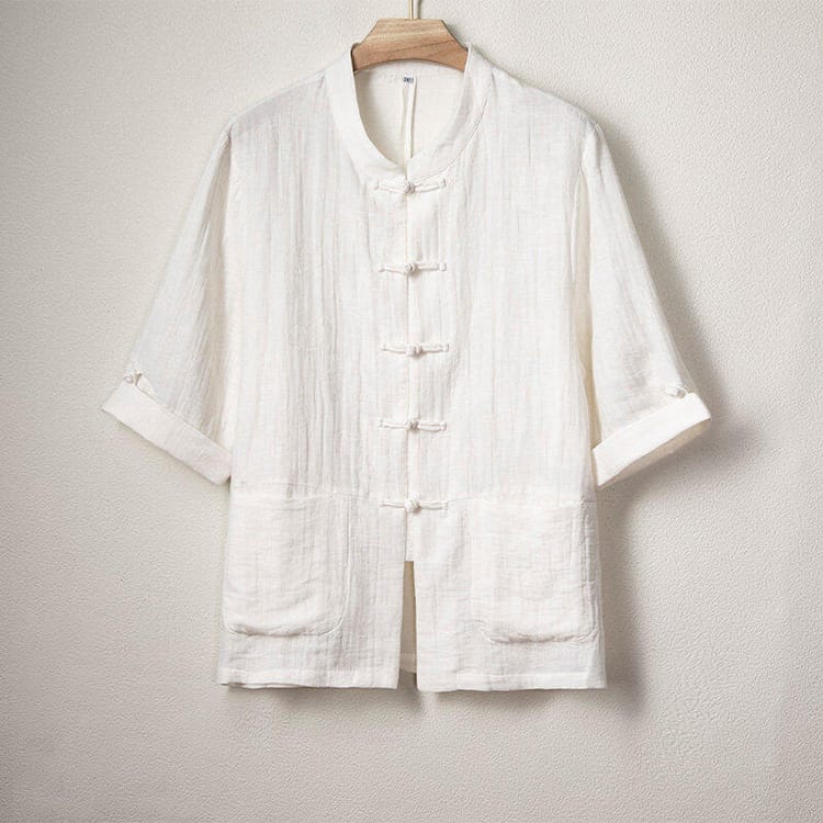 メンズのチャイナシャツ