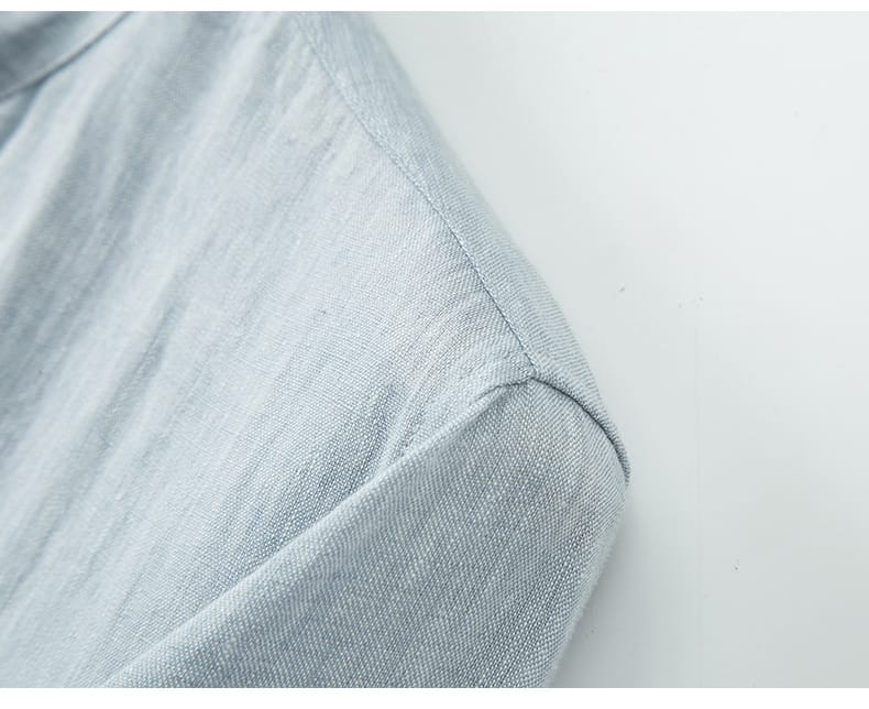 男性用のチャイナ風カジュアルシャツ