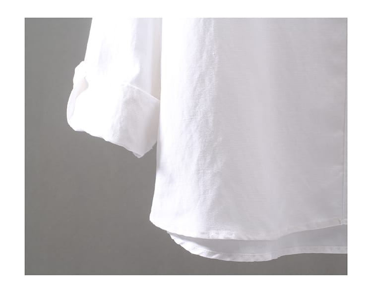 メンズのチャイナ風カジュアルシャツ