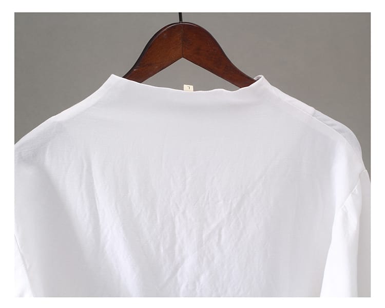 男性用の中国風カジュアルシャツ