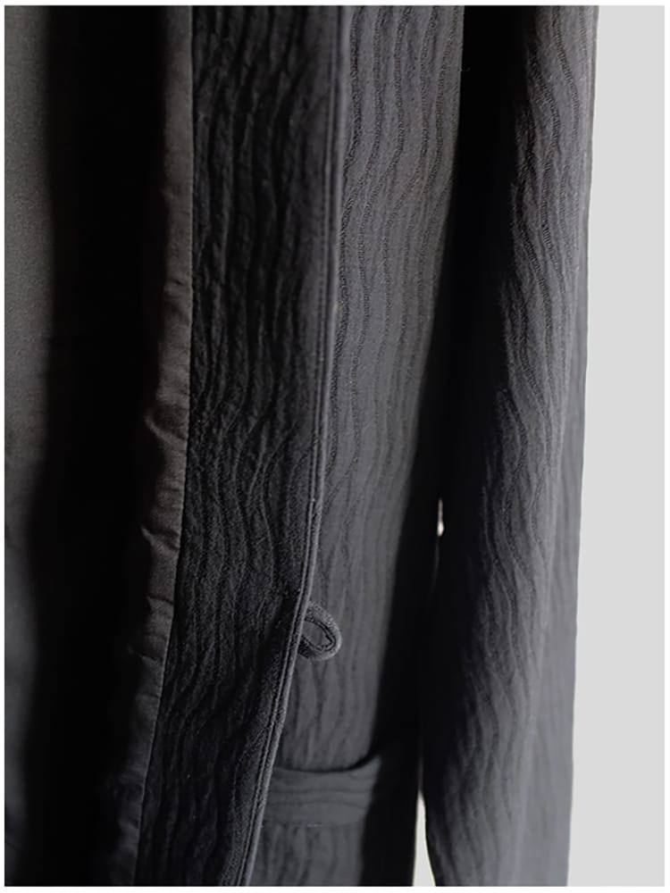 メンズのチャイナ風羽織ジャケット