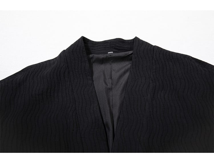 メンズのジャケット風チャイナカーディガン