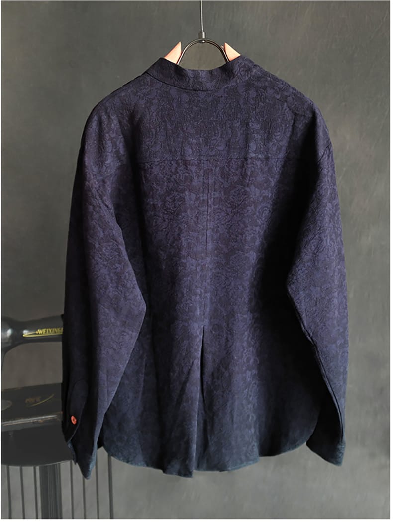 メンズの中国服シャツ