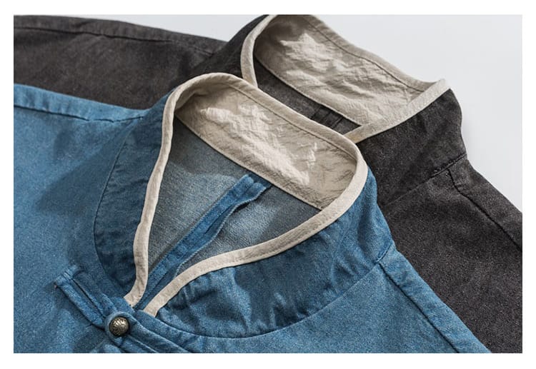 男性用のチャイナシャツ