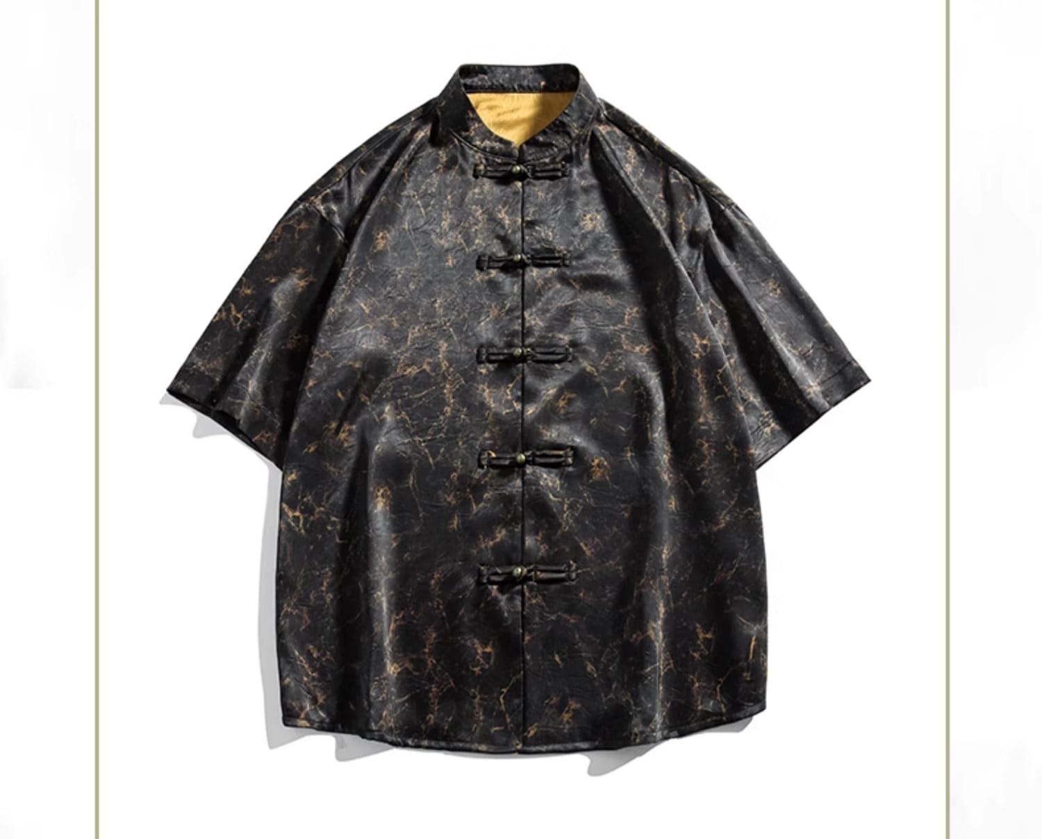 メンズの中華風カジュアル服