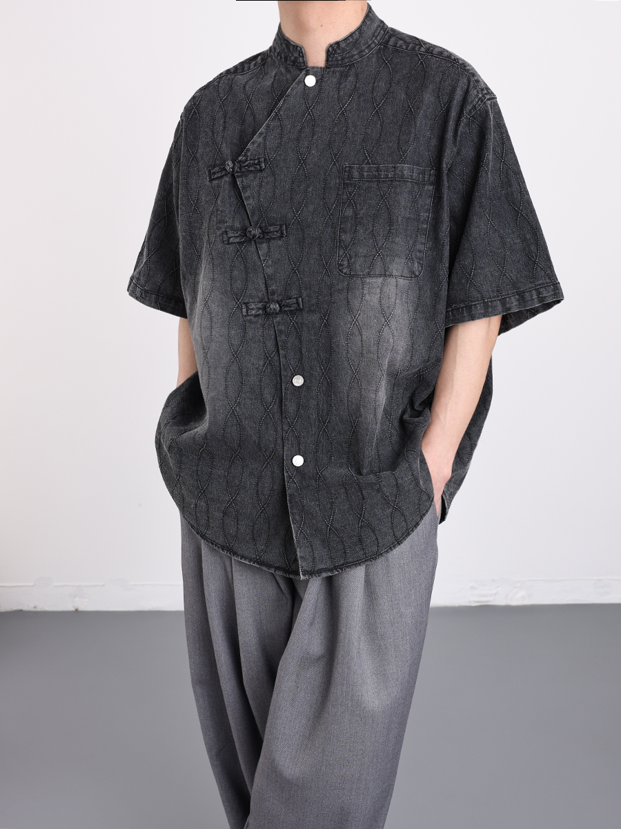 メンズのカジュアルなチャイナ服