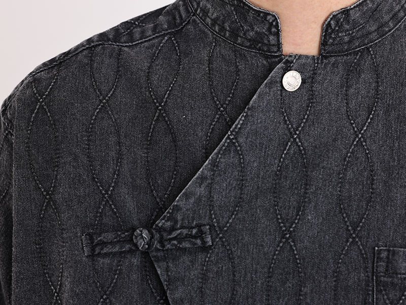 男性用のカジュアルなチャイナ服