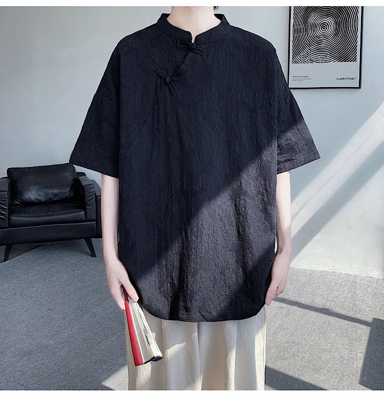メンズの漢服Tシャツ