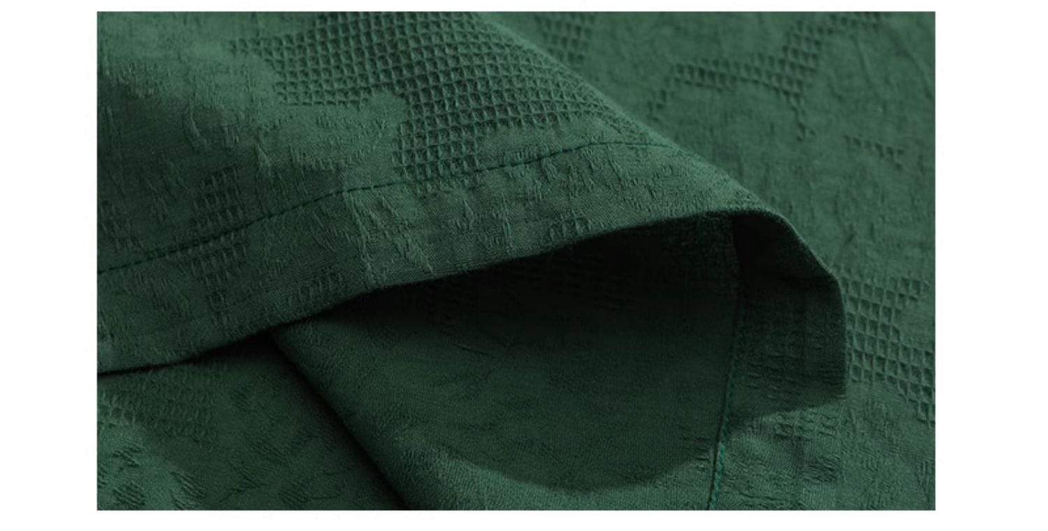 メンズのチャイナ半袖シャツ