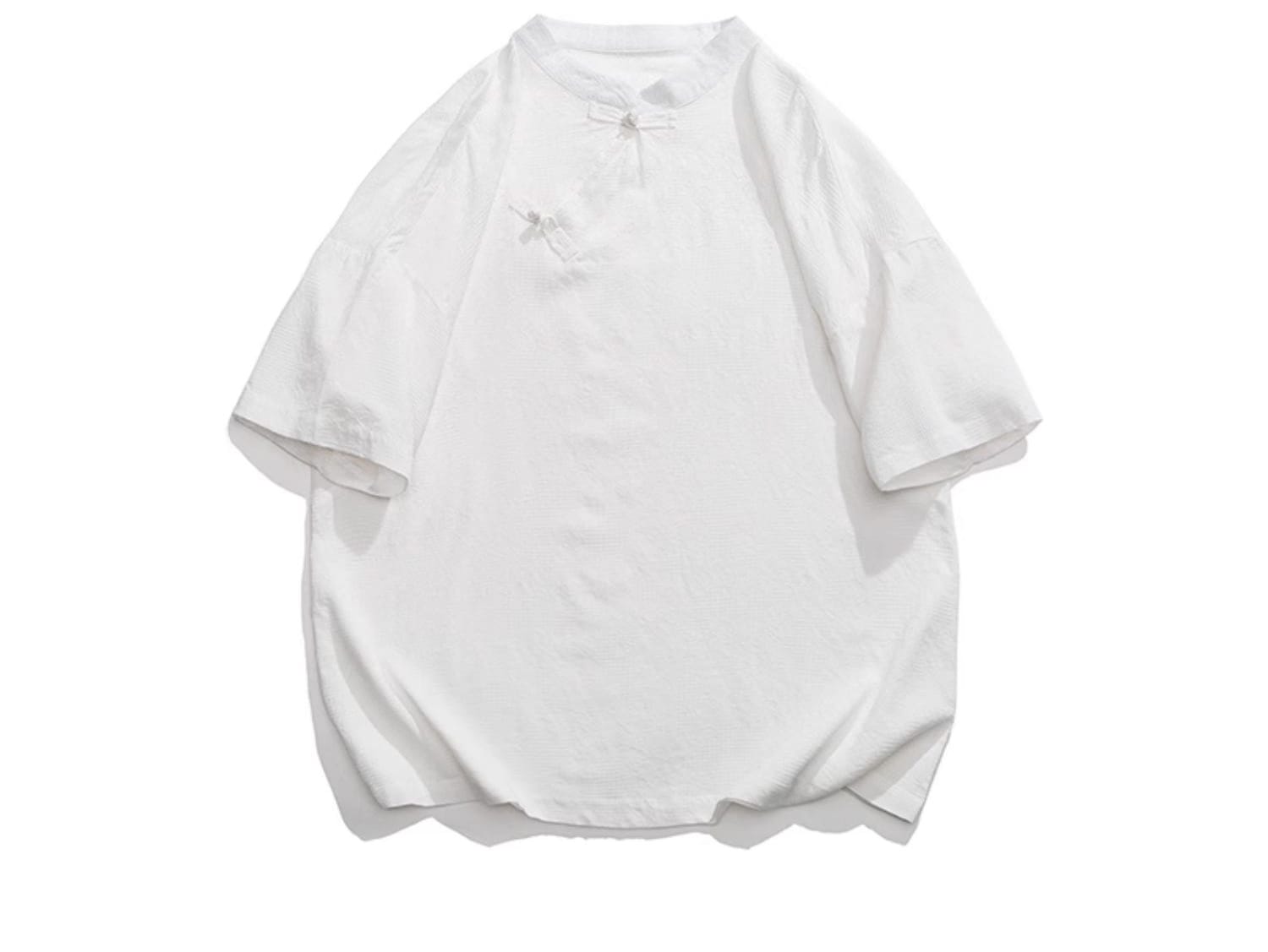 男性用のチャイナ風カジュアルTシャツ