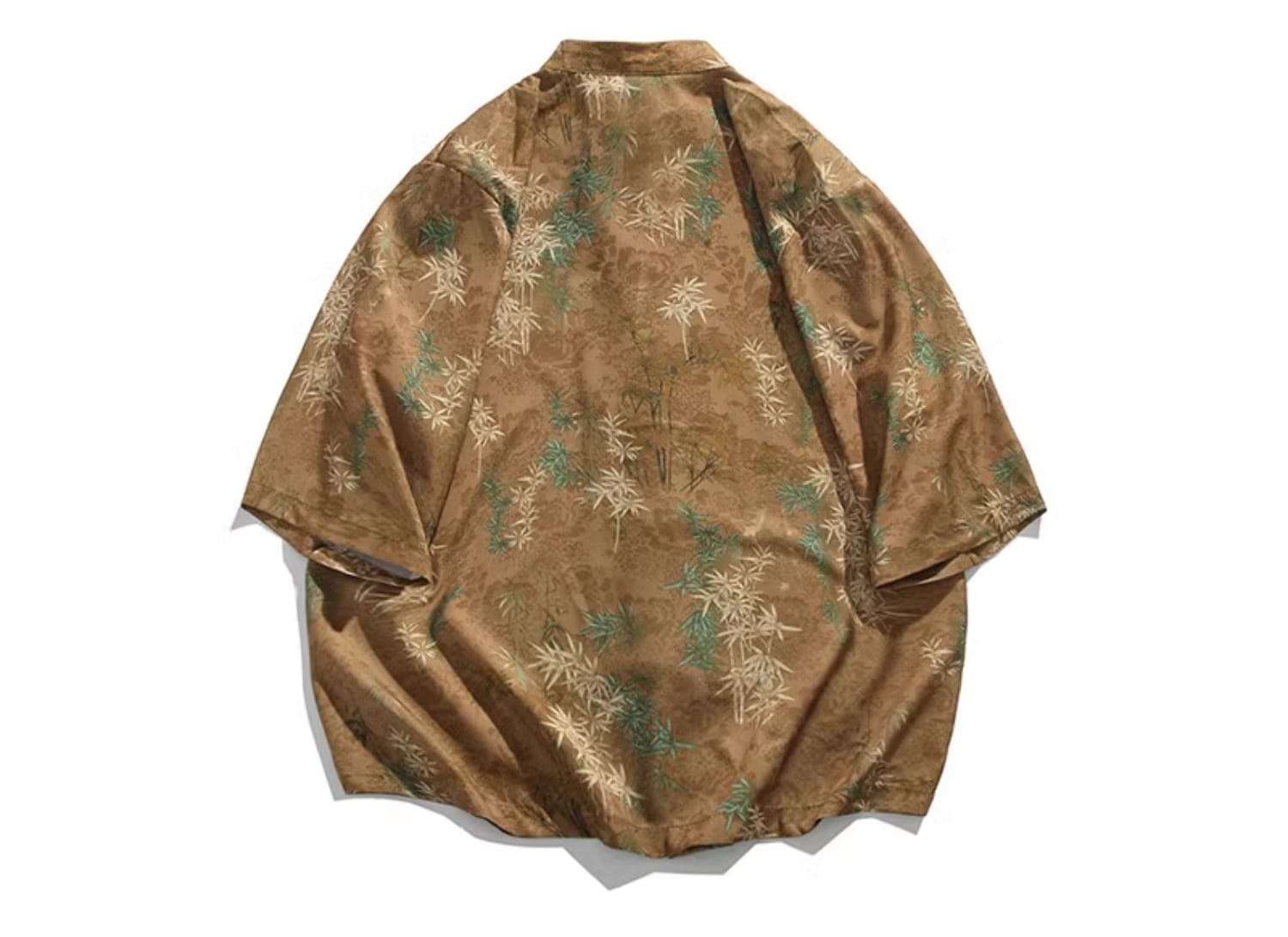 メンズのチャイナ風カジュアル半袖シャツ