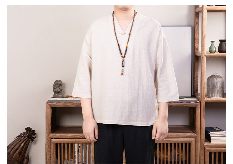 カンフーのカジュアルTシャツ