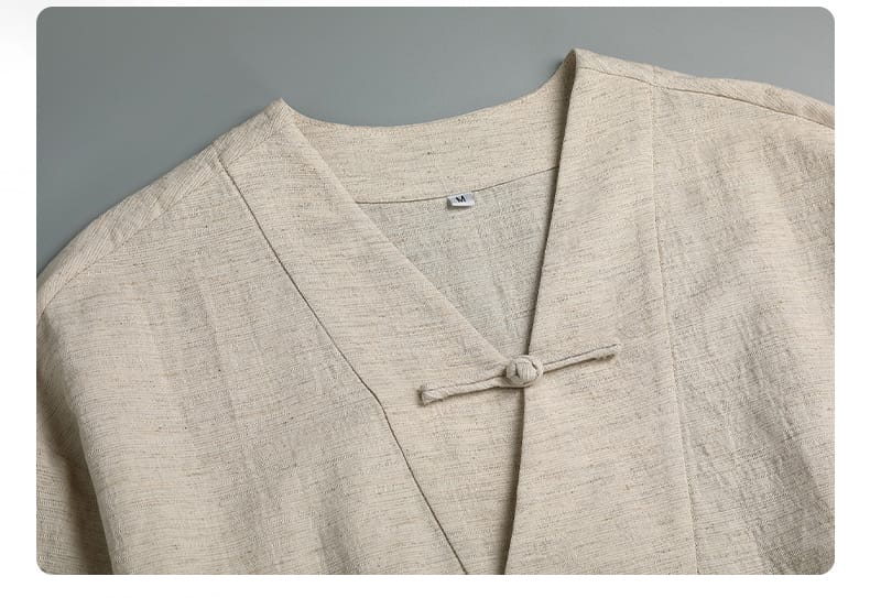 チャイナ風メンズカジュアルTシャツ