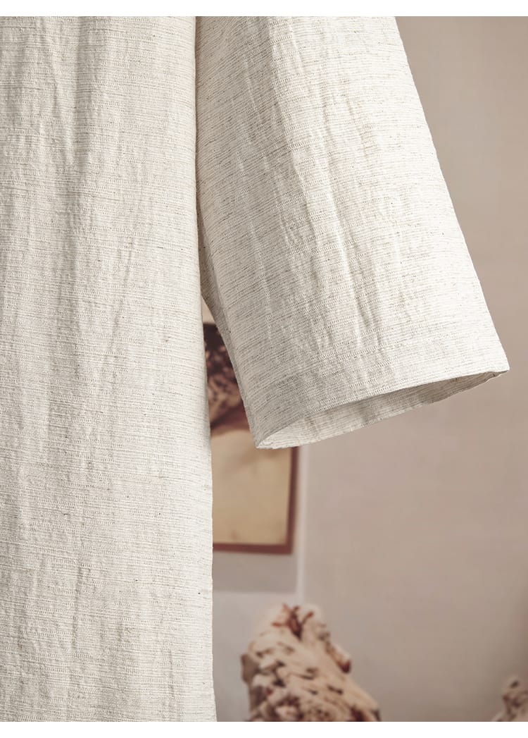 中華風5部袖Tシャツ