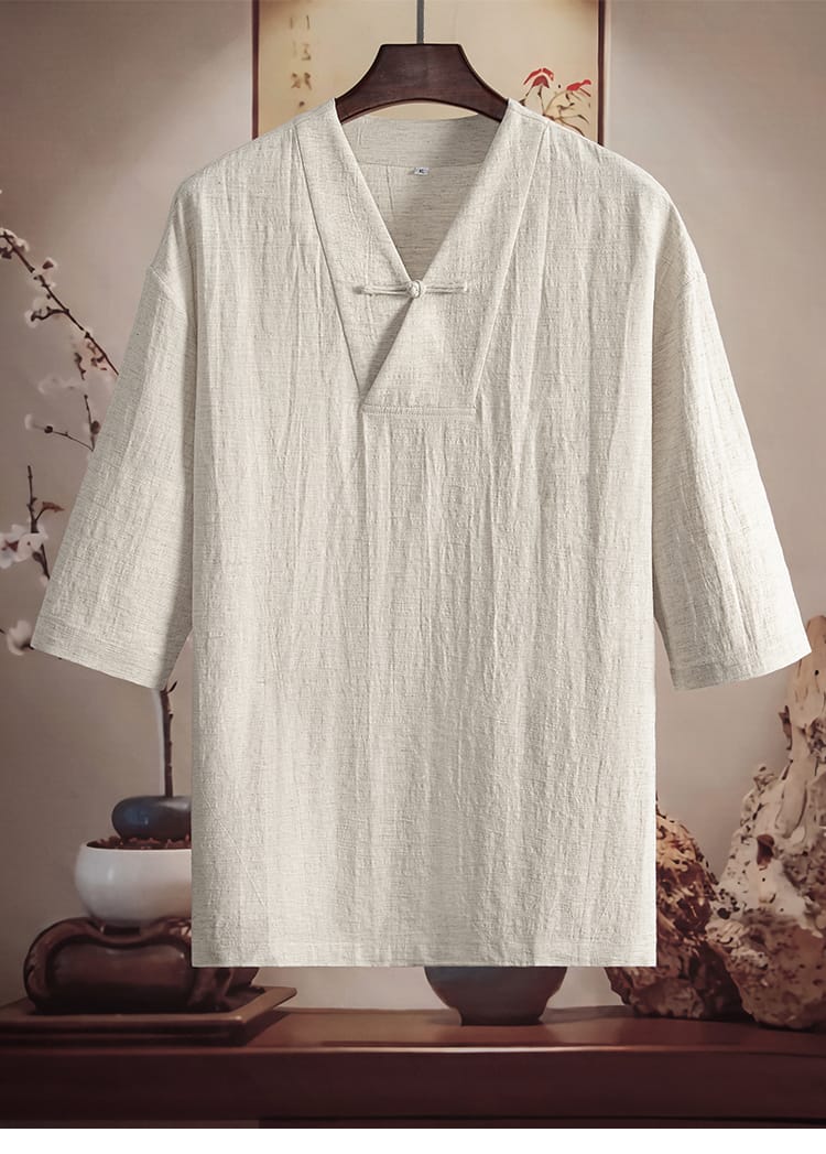 チャイナ服のカジュアルTシャツ