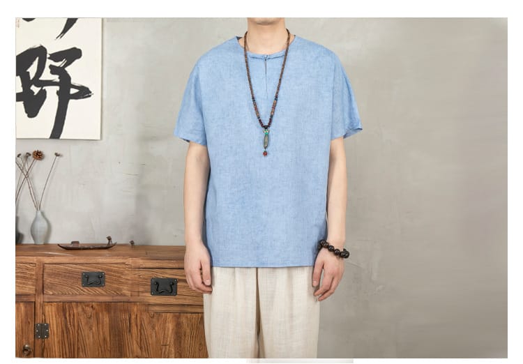 カンフー服のTシャツ