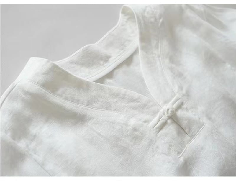 メンズの中国民族衣装なTシャツ