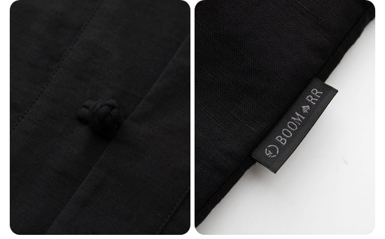 ビッグサイズのチャイナボタンシャツ