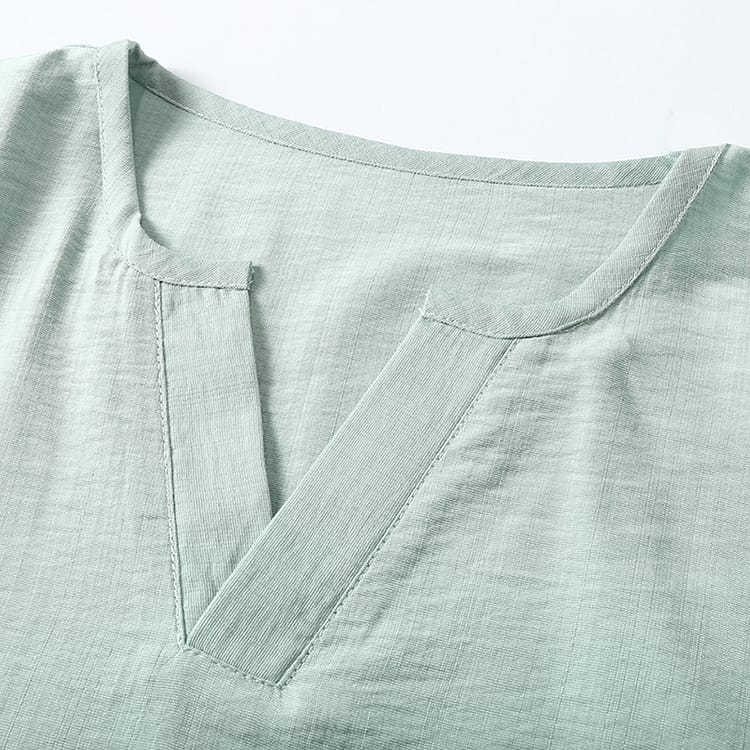 男性用のチャイナTシャツ