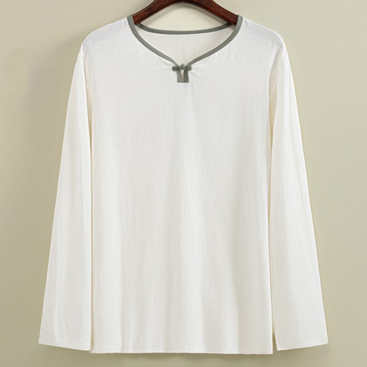 メンズのチャイナTシャツ