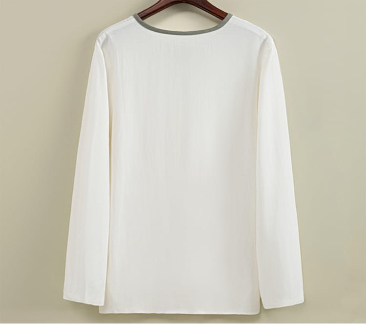 メンズのカンフーTシャツ