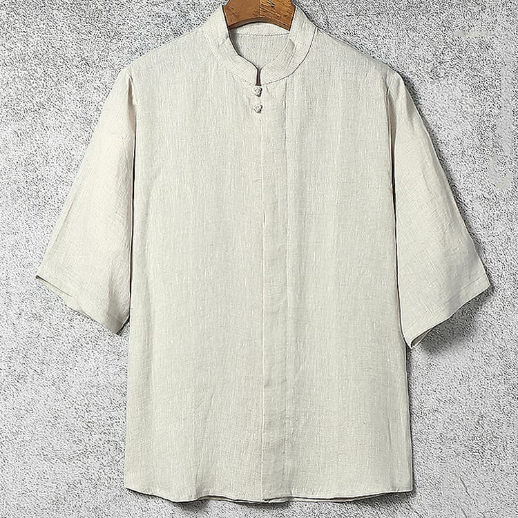 メンズのチャイナシャツ