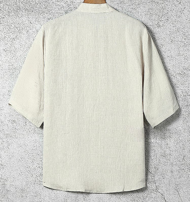 男性用のチャイナシャツ