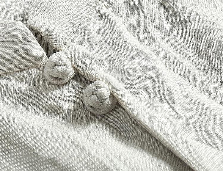 男性用の中華風カジュアルシャツ