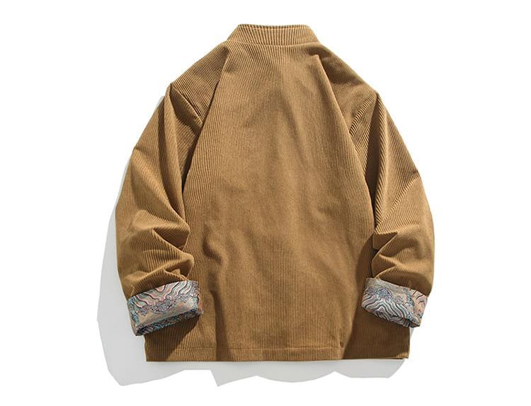 メンズのチャイナ立ち襟ジャケット