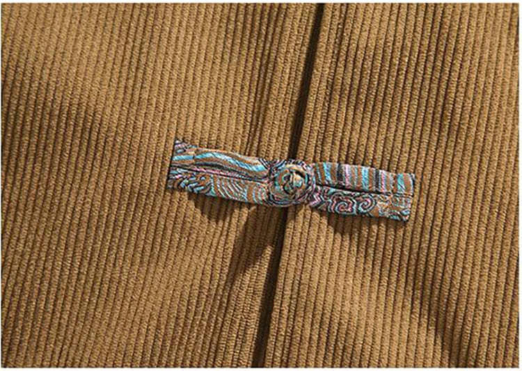 メンズの中国コーデュロイ長袖ジャケット