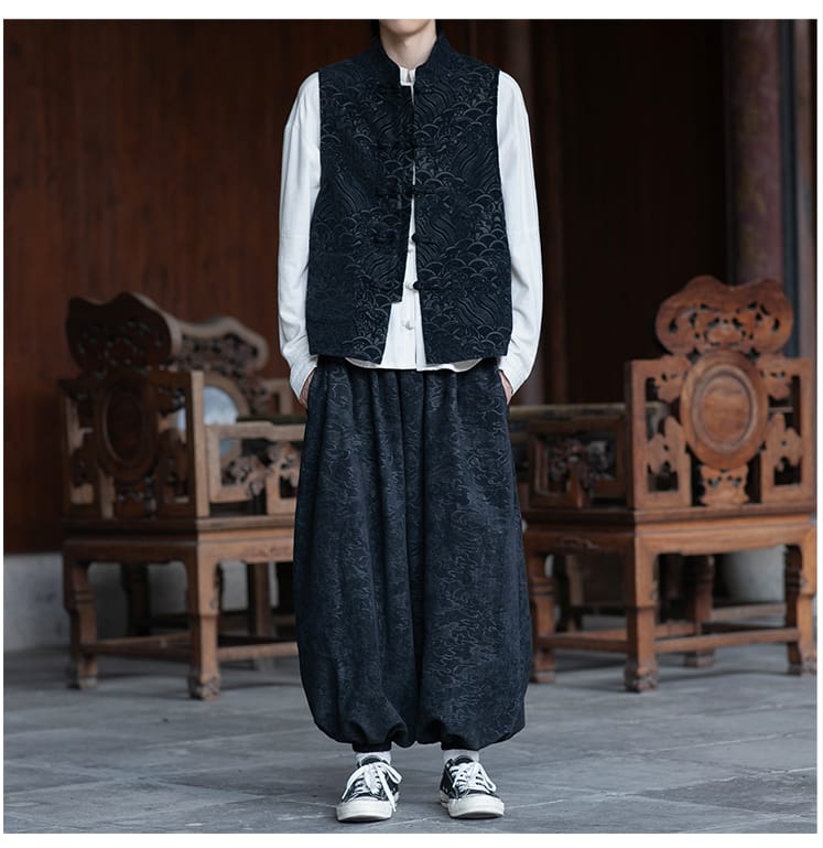 男性用のカンフー服