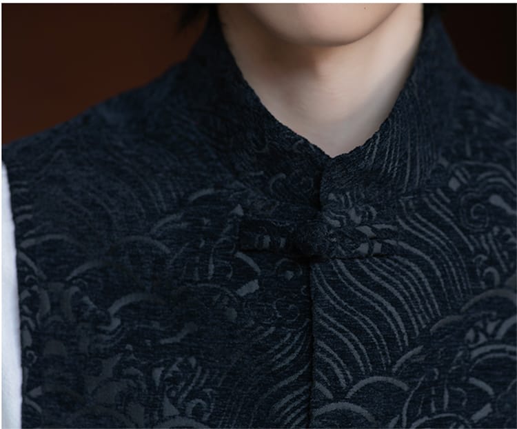 男性用の中国服ベスト