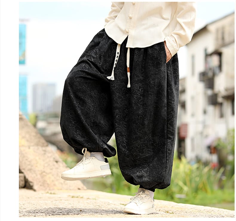 メンズの唐装パンツ