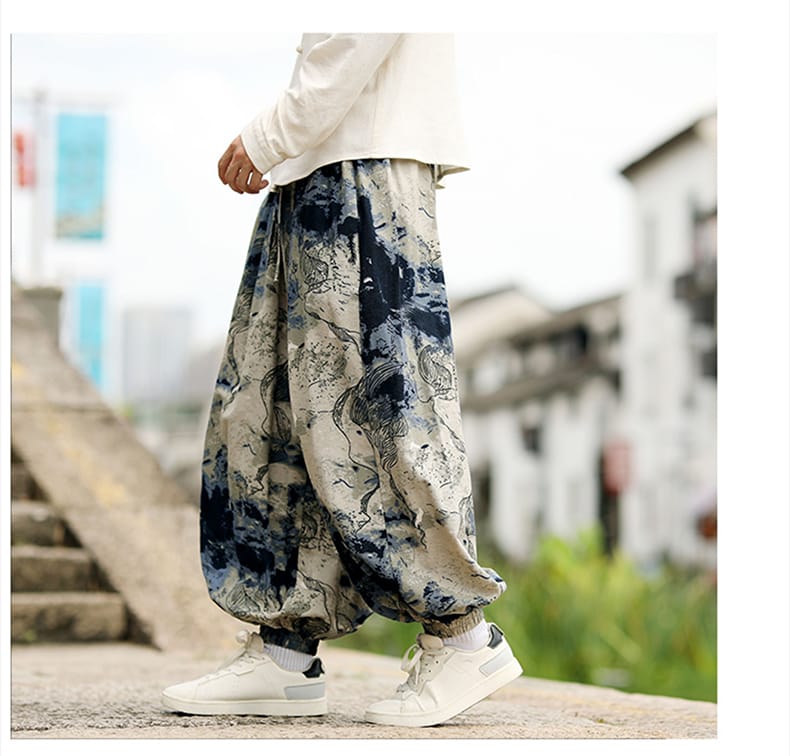 メンズの唐装パンツ