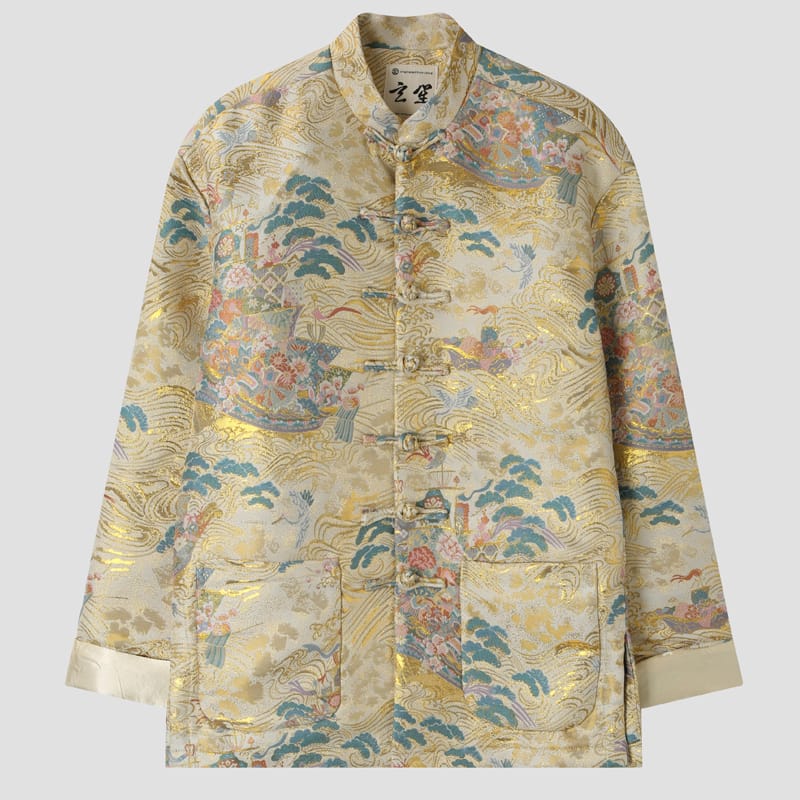 金糸を使った織りが美しいジャケット！風情ある上質なアイテム