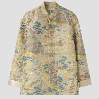 金糸を使った織りが美しいジャケット。風情ある柄が特徴の上質なアイテムです。