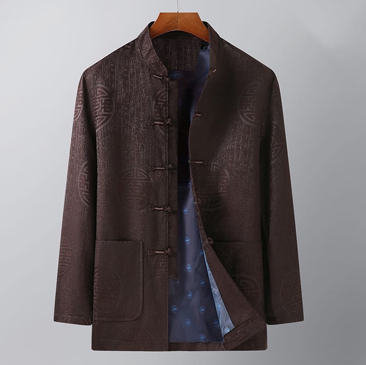 立ち襟のメンズチャイナ服