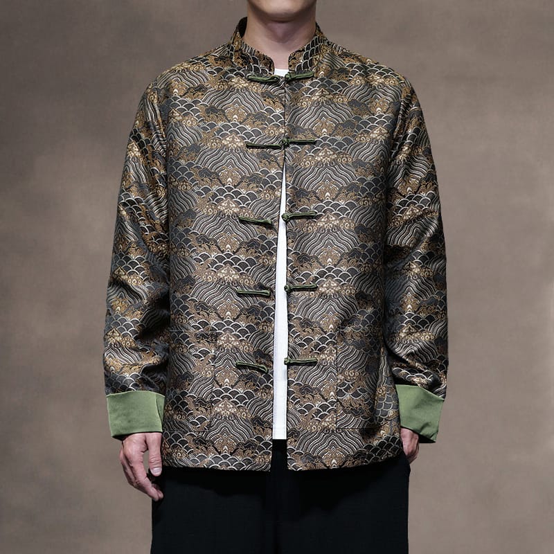 伝統的中国スタイルのジャケット。カジュアルからフォーマルまで
