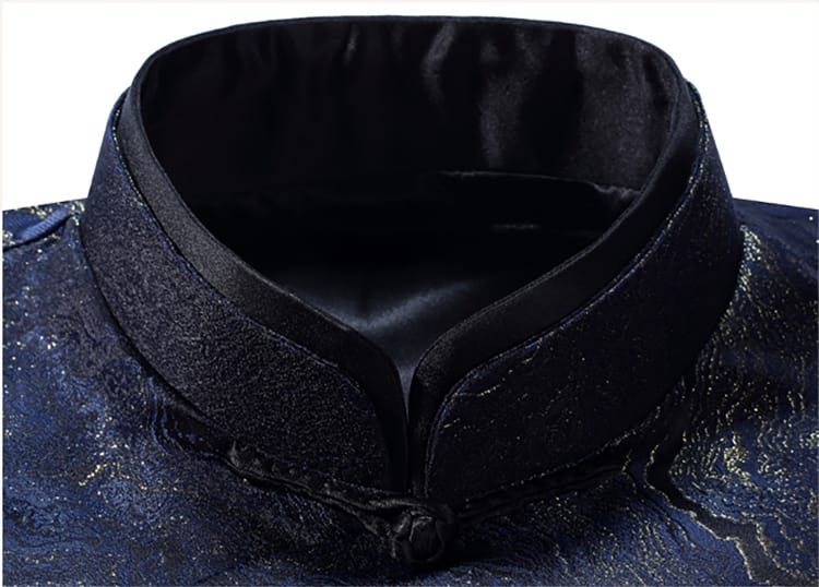 男性用の丈長中国服