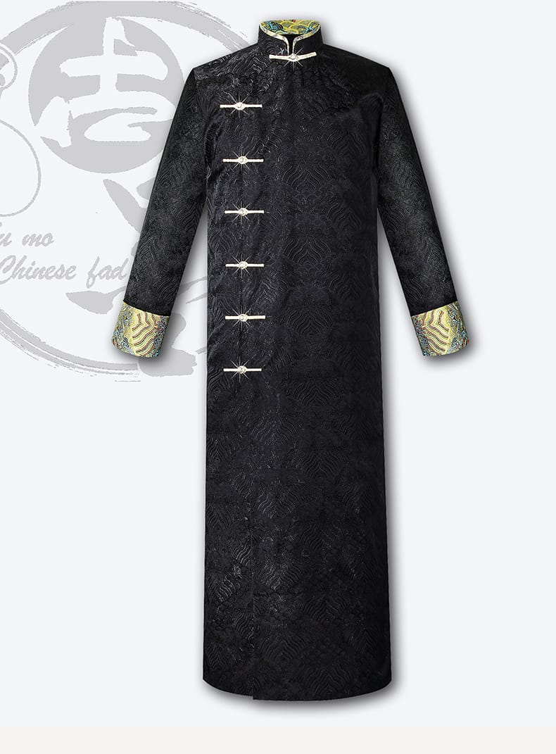 男性用の丈長中国服