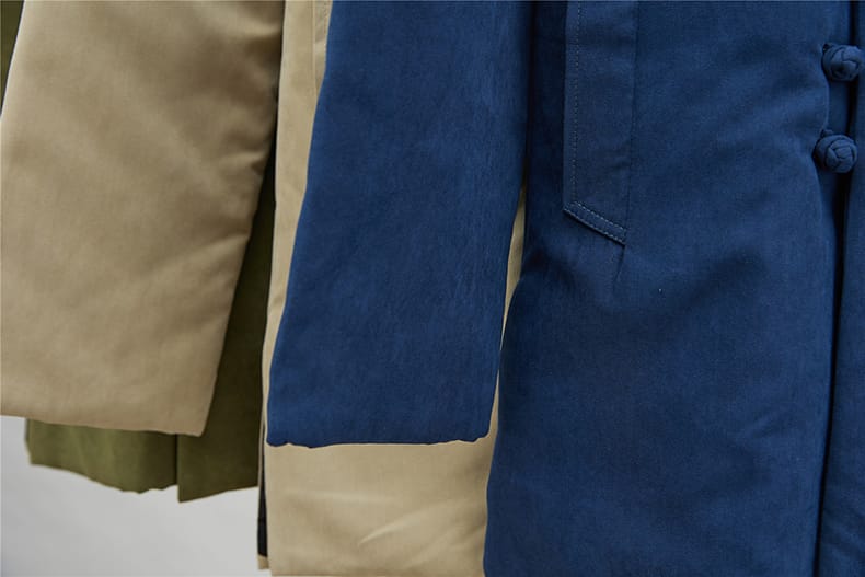 メンズのチャイナコート