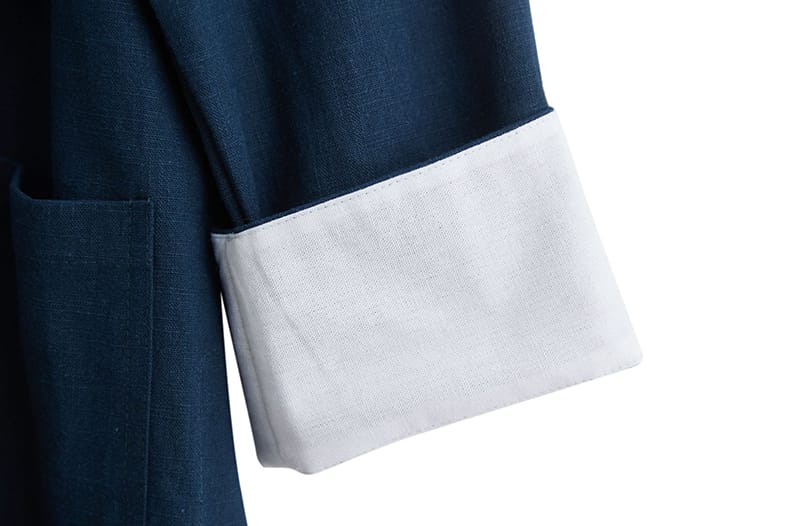 メンズのフード付きチャイナ服