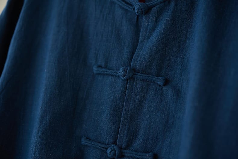 男性用のチャイナ前開きジャケット