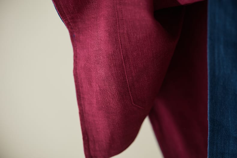 男性用のチャイナチャイナボタン