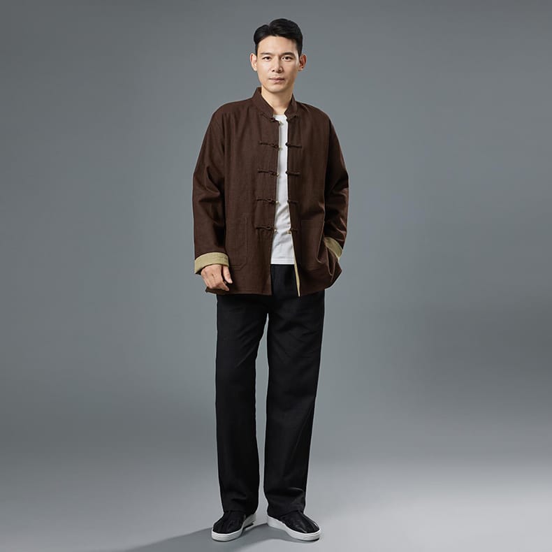 男性用のリバーシブルチャイナ服