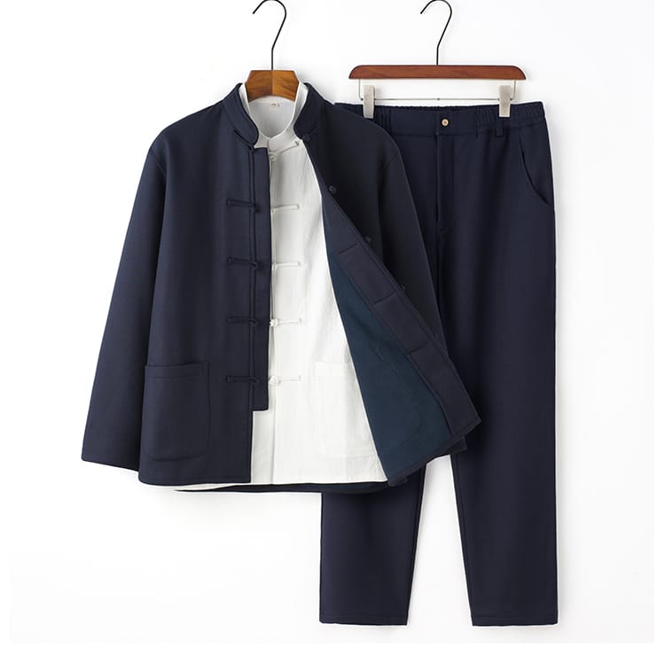 男性用の防寒チャイナ服