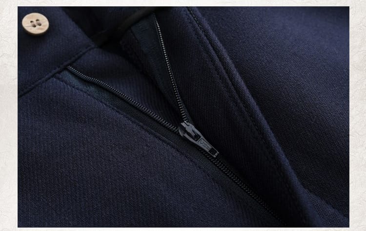 メンズの裏起毛カンフー服